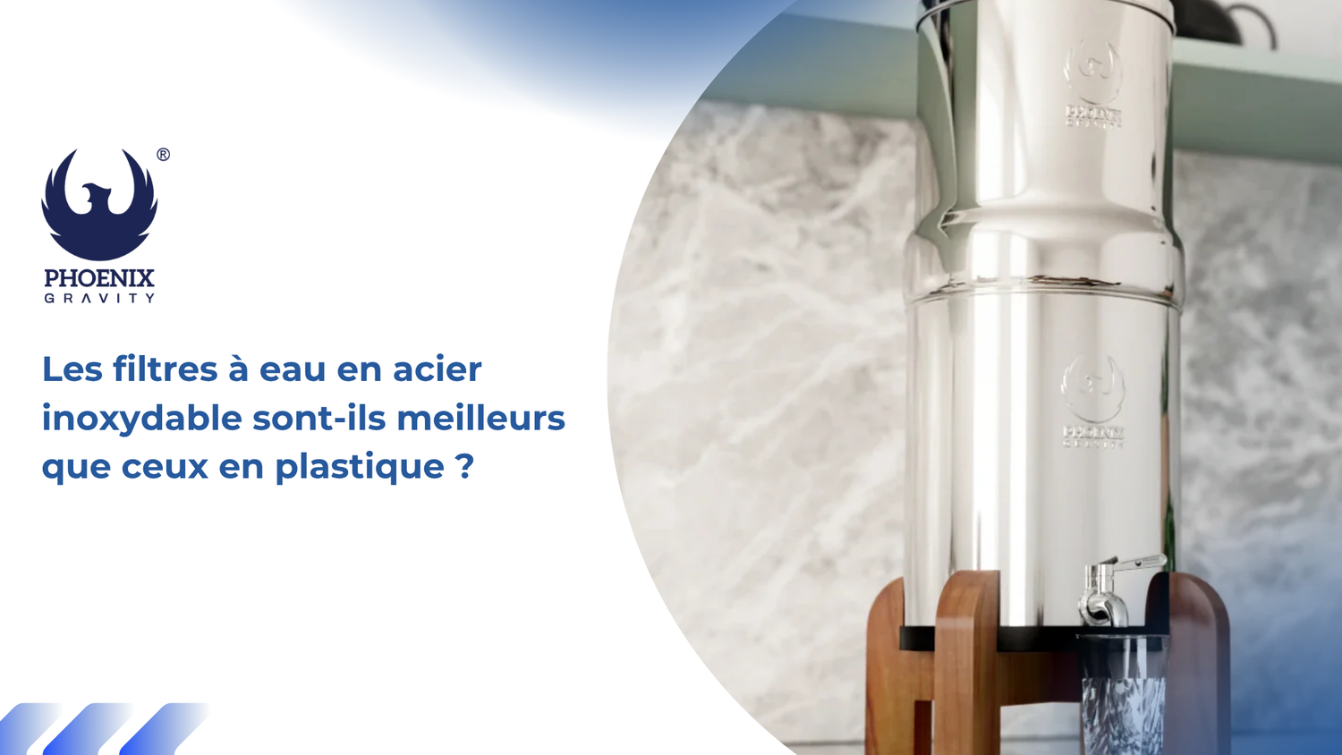 Les filtres à eau en acier inoxydable sont-ils meilleurs que le plastique ?