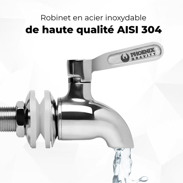 Robinet en acier inoxydable