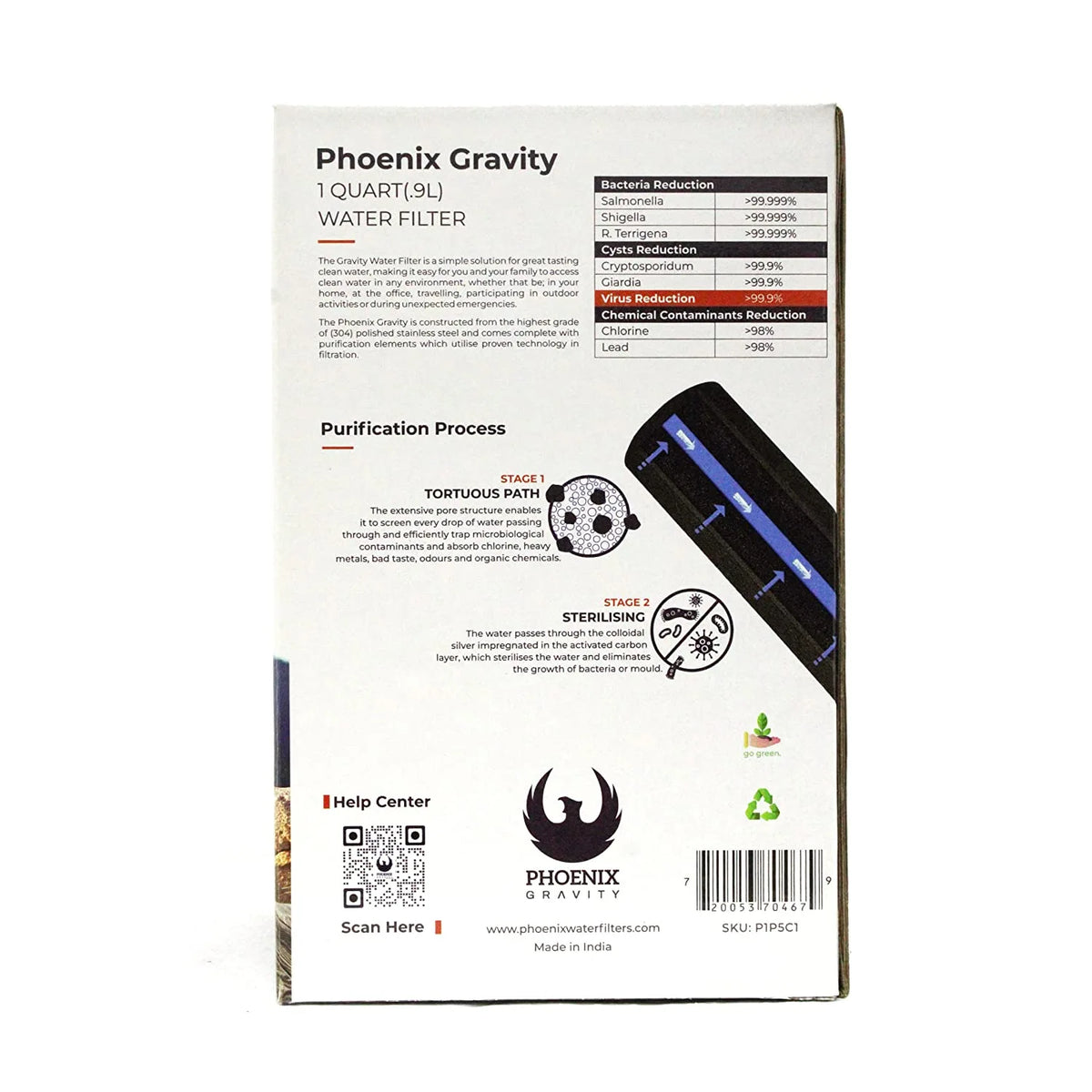 Le Phoenix Gravity Mini - 1L