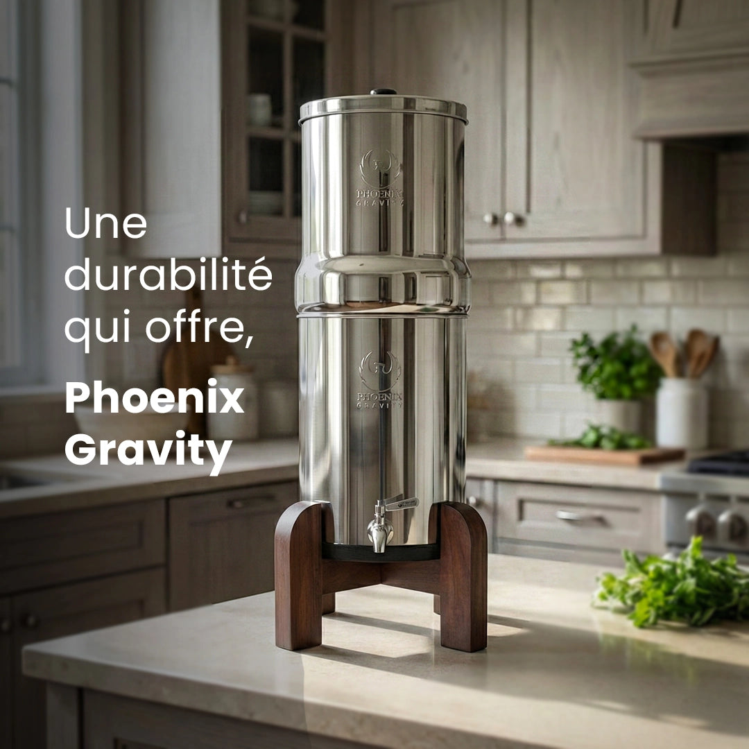 Support en bois de teck