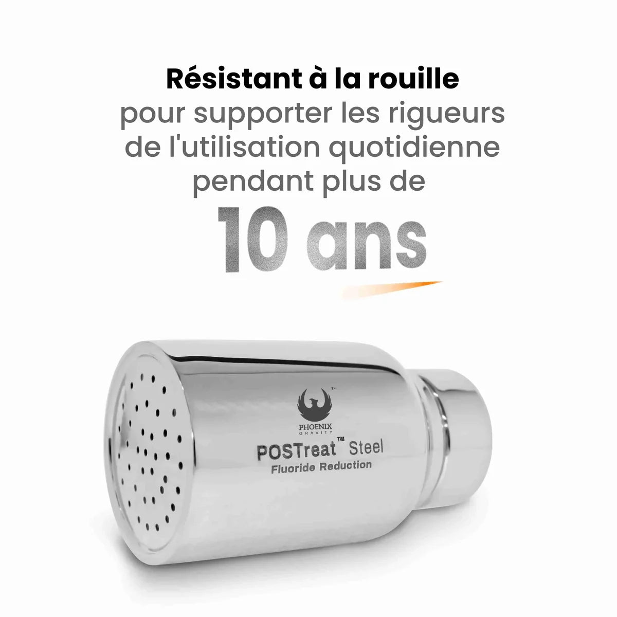 Cartouche filtrante POSTreat™ pour l'élimination des fluorures
