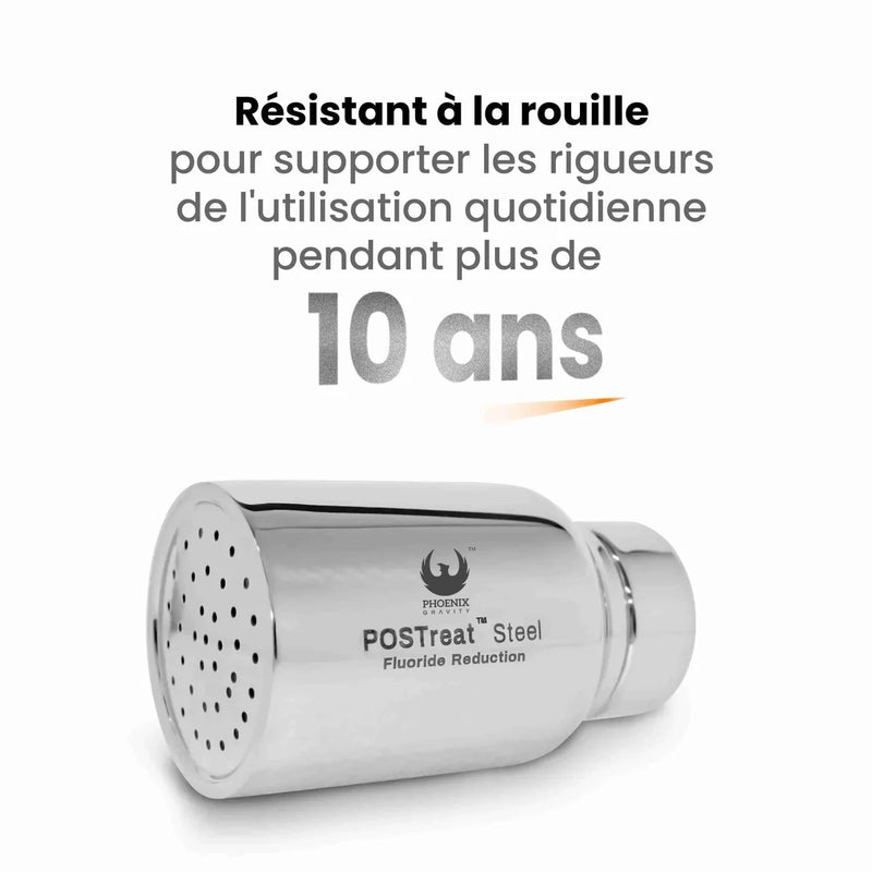 Cartouche filtrante POSTreat™ pour l'élimination des fluorures