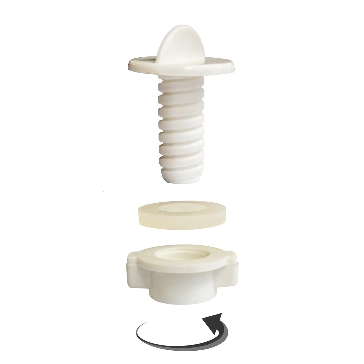 Bouchon in PP per l'unità di filtraggio dell'acqua a gravità Phoenix