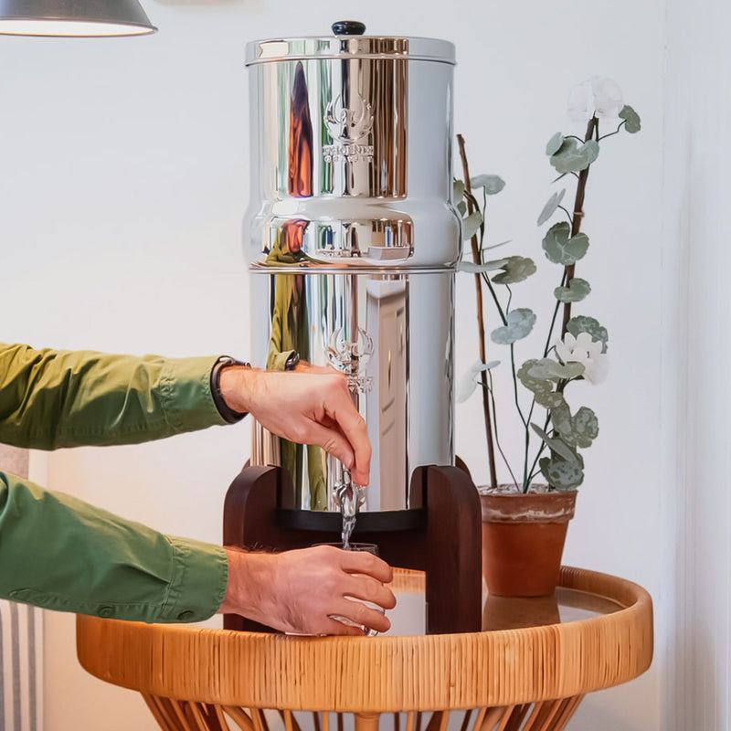 Support en bois de teck