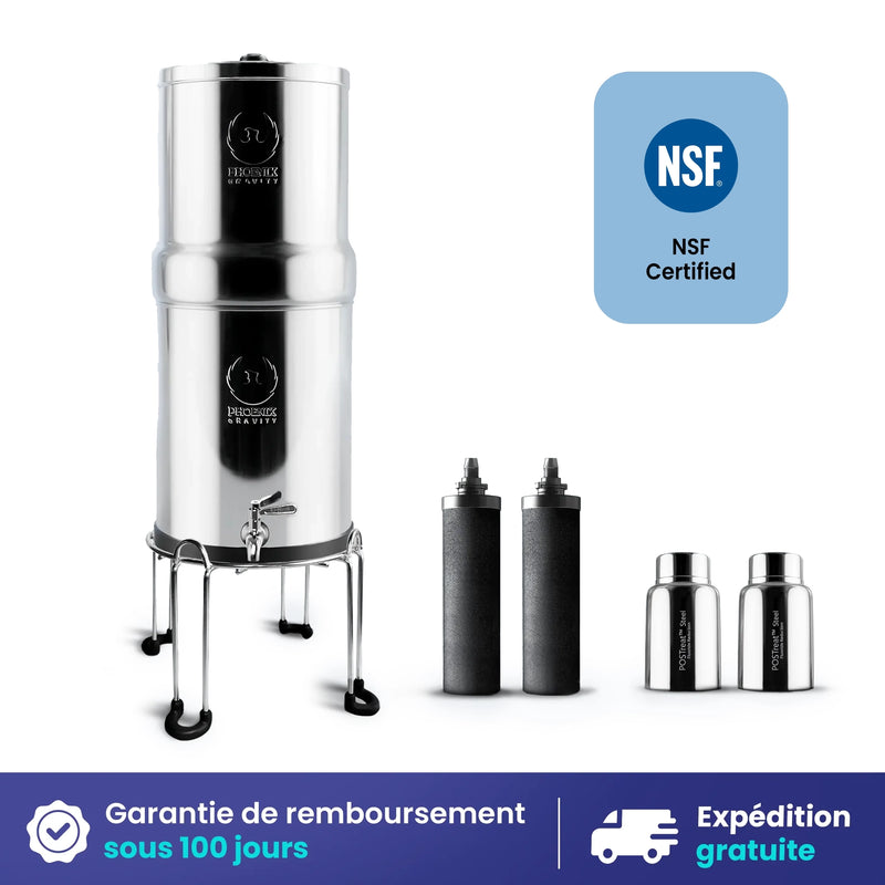 Le filtre à eau par gravité Phoenix