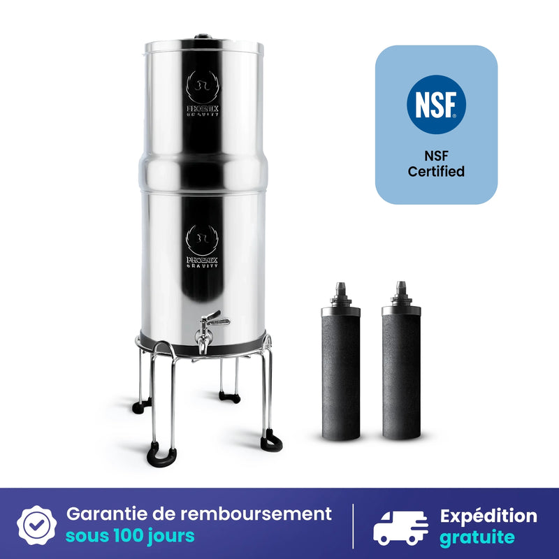 Le filtre à eau par gravité Phoenix