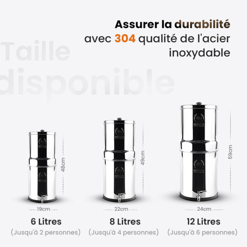 Le filtre à eau par gravité Phoenix