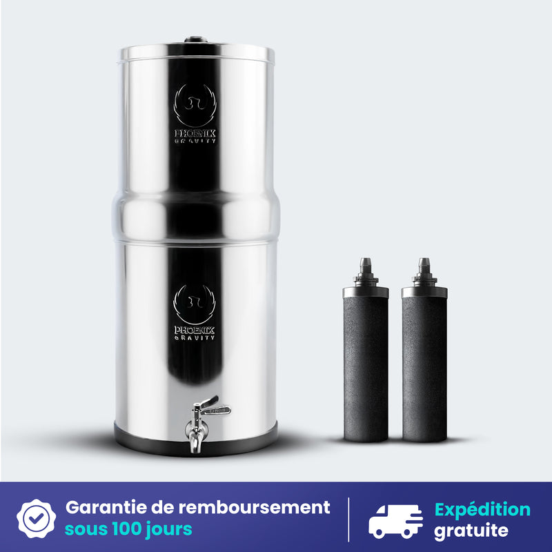 filtre à eau par gravité