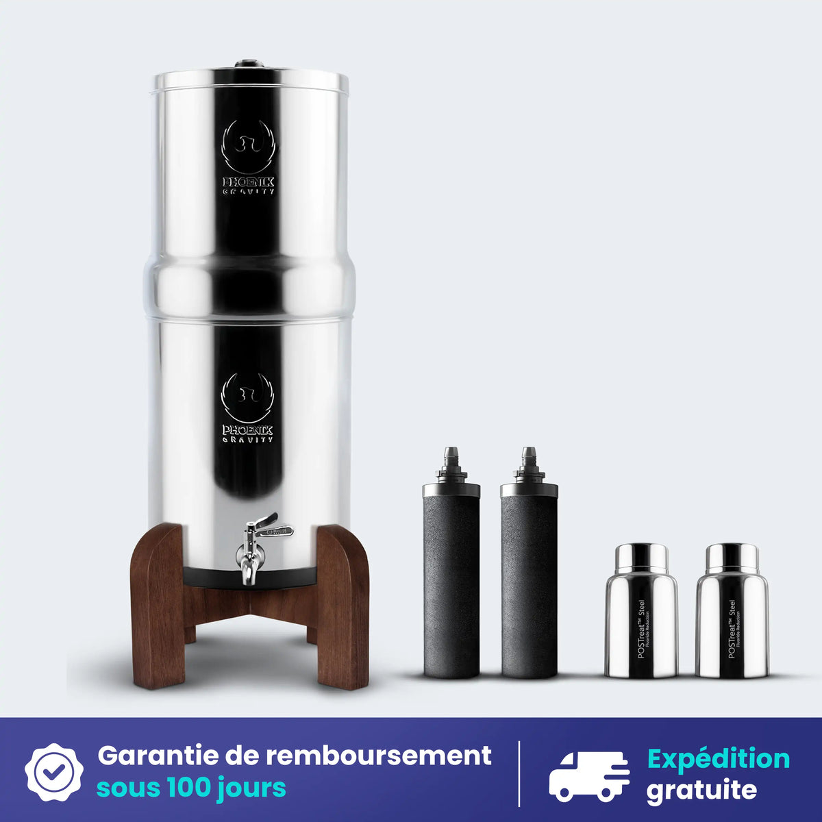 Le filtre à eau par gravité Phoenix