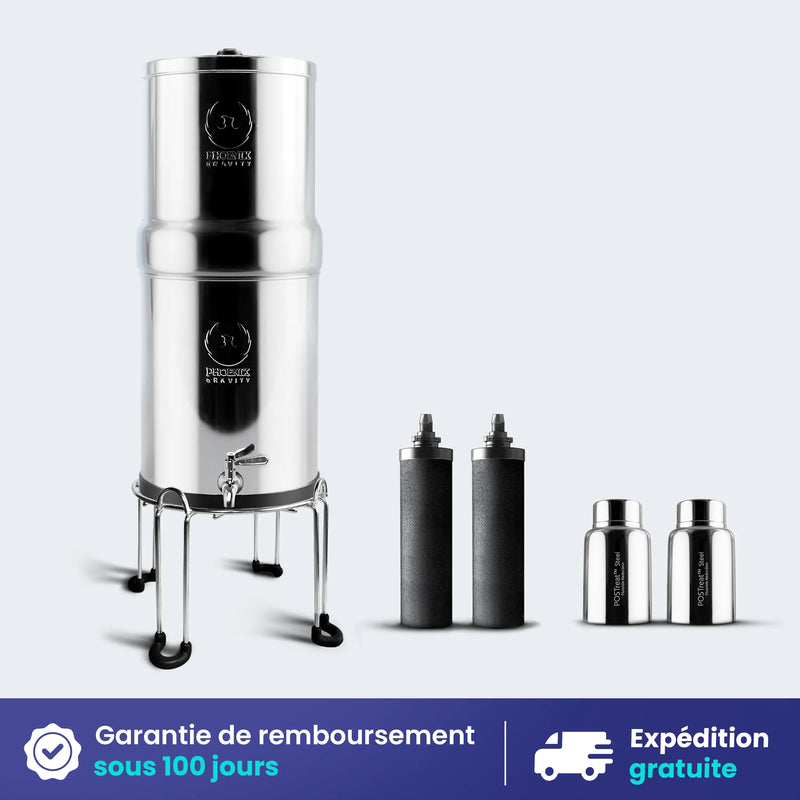 Le filtre à eau par gravité Phoenix