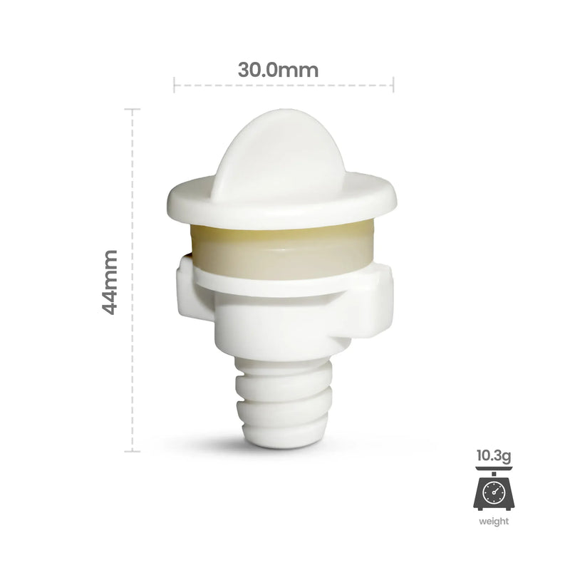 Bouchon in PP per l'unità di filtraggio dell'acqua a gravità Phoenix