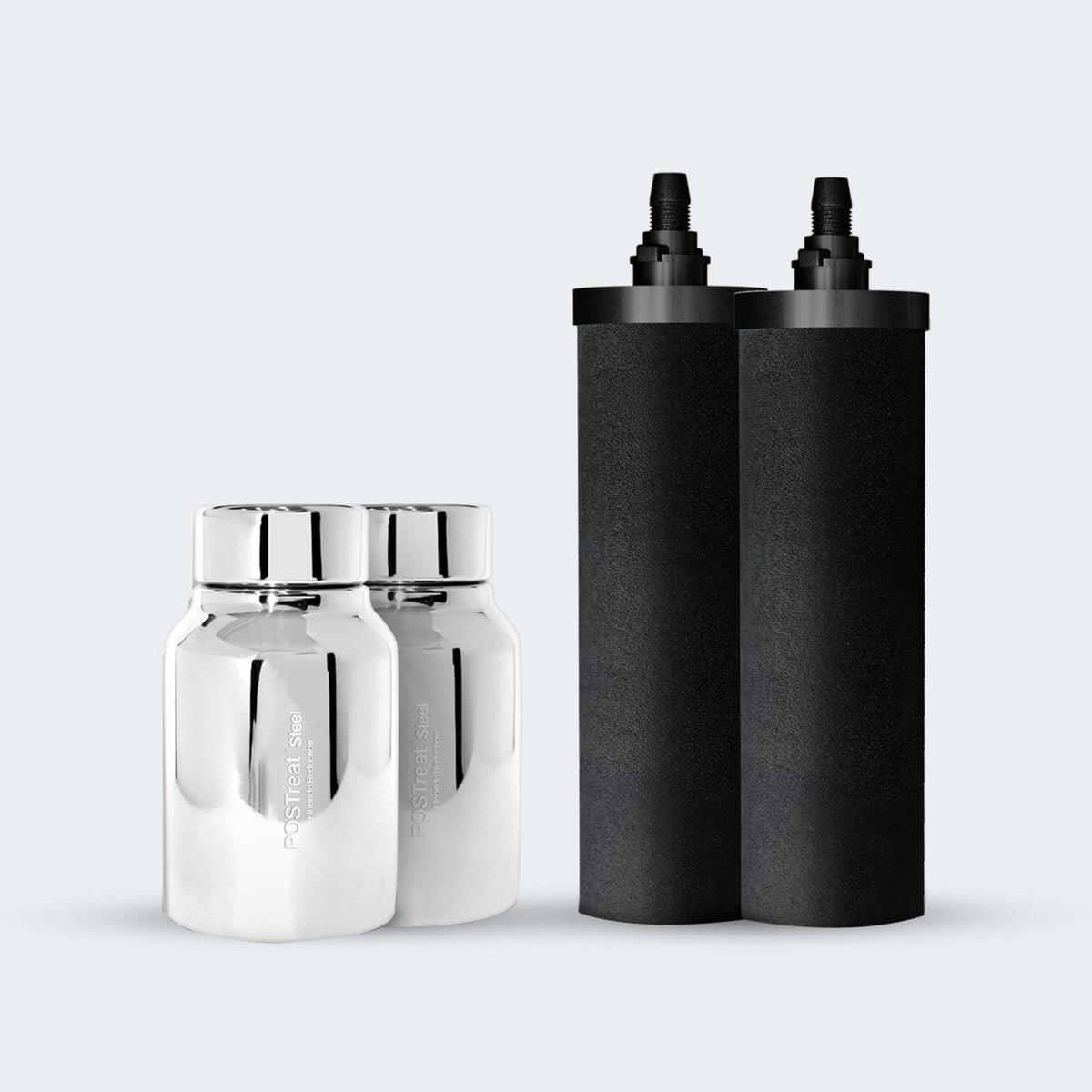 Cartucho filtrante POSTreat para la eliminación de fluoruros